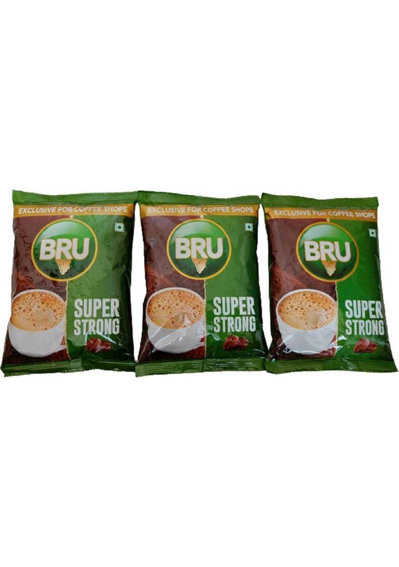 Bru Instant Coffee Special Catering Pack Of 3 (Each 200G) Instant Coffee (3 X 200 G, Chicory Flavoured)