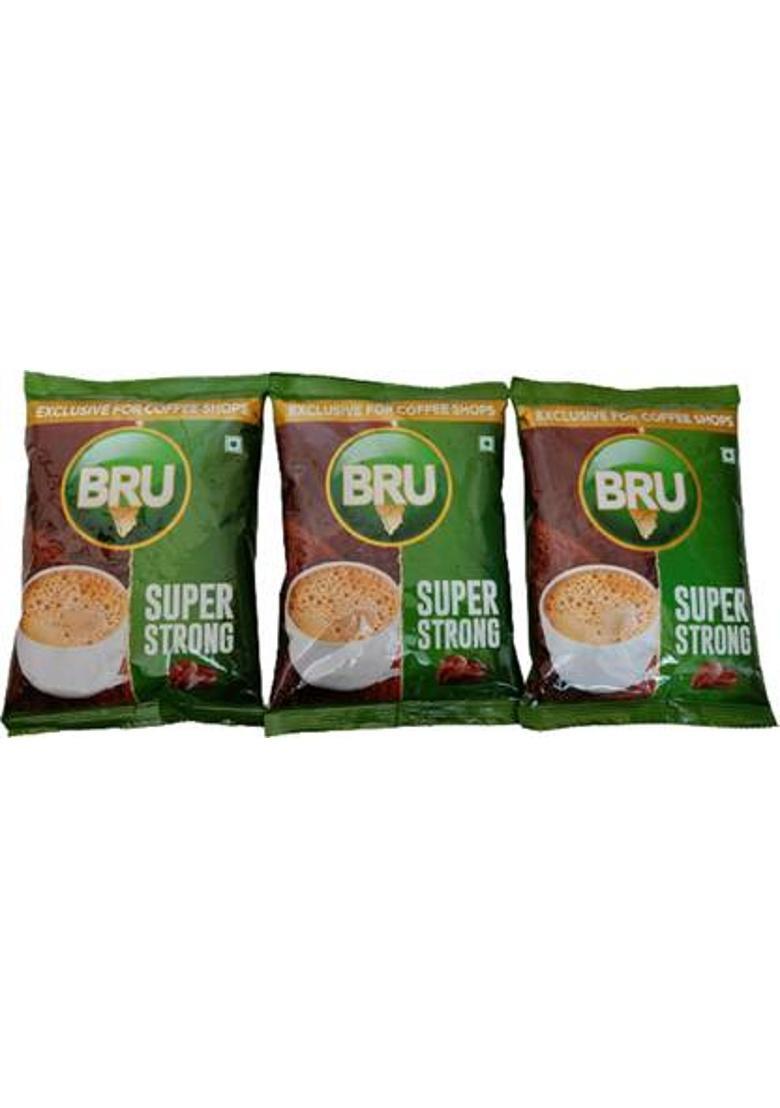 Bru Instant Coffee Special Catering Pack Of 3 (Each 200G) Instant Coffee (3 X 200 G, Chicory Flavoured)
