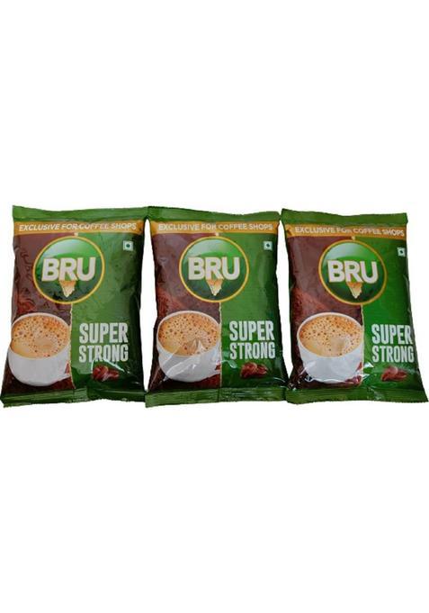 Bru Instant Coffee Special Catering Pack Of 3 (Each 200G) Instant Coffee (3 X 200 G, Chicory Flavoured)