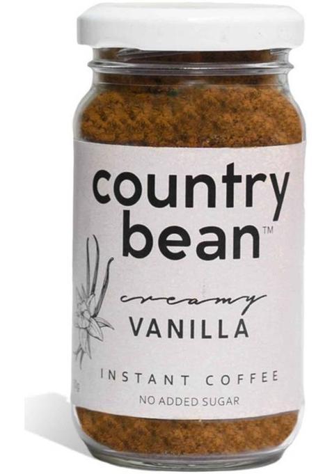 Country Bean 100% Pure & Natural Powder | No Added Sugar | Fresh & Premium Instant Coffee&nbsp;&nbsp;(60 G, Vanilla Flavoured)
