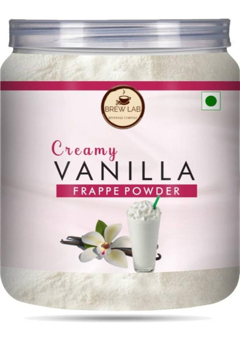 Brew Lab Creamy Vanilla Powder | Great For Baking ,Frappes ,Shakes ,Cake & Desserts Coffee Sprinkler (250 G, Vanilla Flavoured)