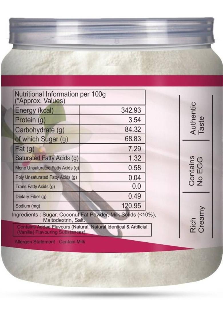 Brew Lab Creamy Vanilla Powder | Great For Baking ,Frappes ,Shakes ,Cake & Desserts Coffee Sprinkler (250 G, Vanilla Flavoured)