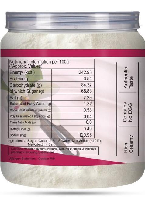 Brew Lab Creamy Vanilla Powder | Great For Baking ,Frappes ,Shakes ,Cake & Desserts Coffee Sprinkler (250 G, Vanilla Flavoured)