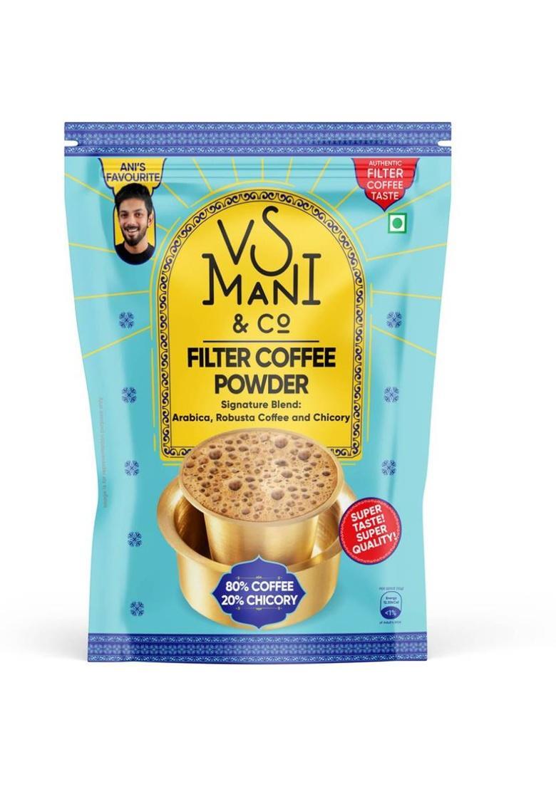 Vs Mani & Co. Filter Coffee Powder Pouch Filter Coffee (200 G)