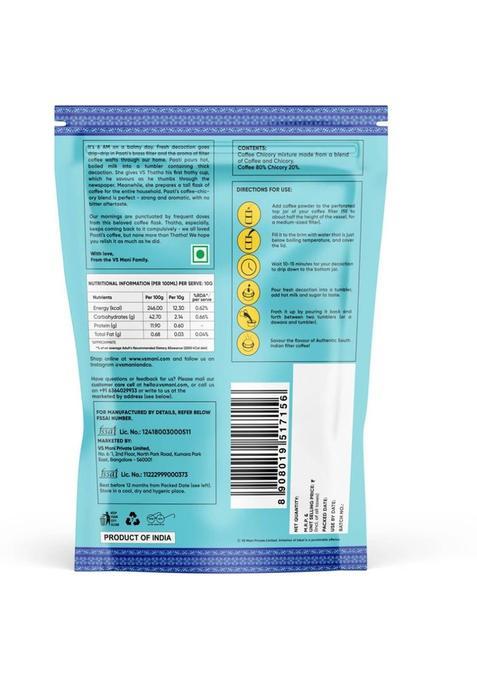 Vs Mani & Co. Filter Coffee Powder Pouch Filter Coffee (200 G)