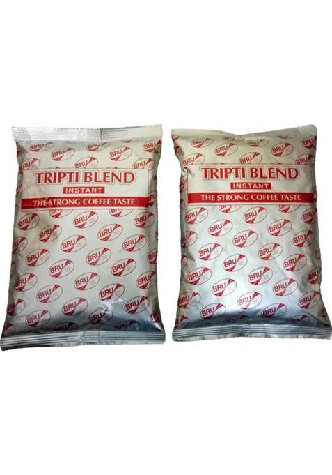 Bru Tripti Blend Instant Coffee Powder Pack Of 2 ( Each 200G ) Instant Coffee (2 X 200 G, Chicory Flavoured)