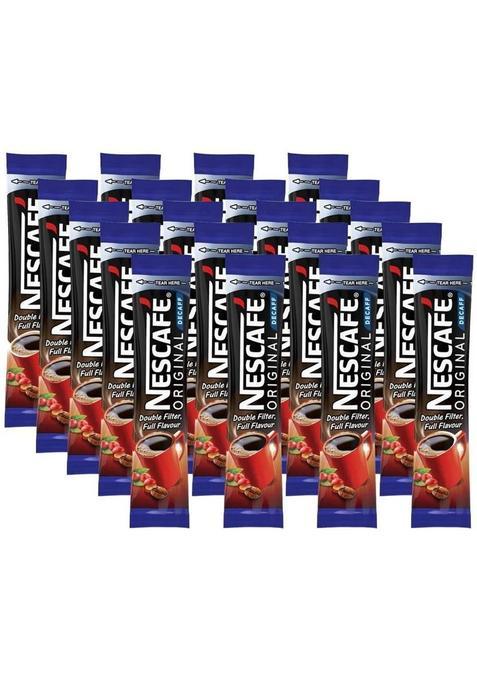 Nescafe Original Decaf Coffee Sticks Instant Coffee (20 X 1.9 G)