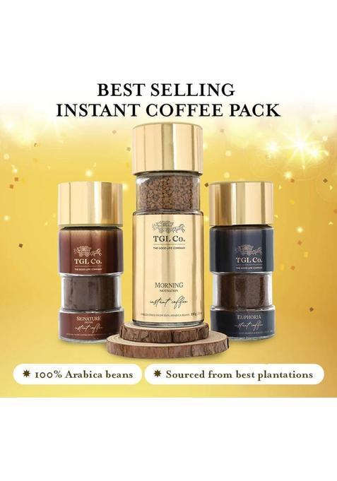 Tgl Co. The Good Life Company Instant Coffee Powder Pack Of 3 Instant Coffee&nbsp;&nbsp;(3 X 100 G)