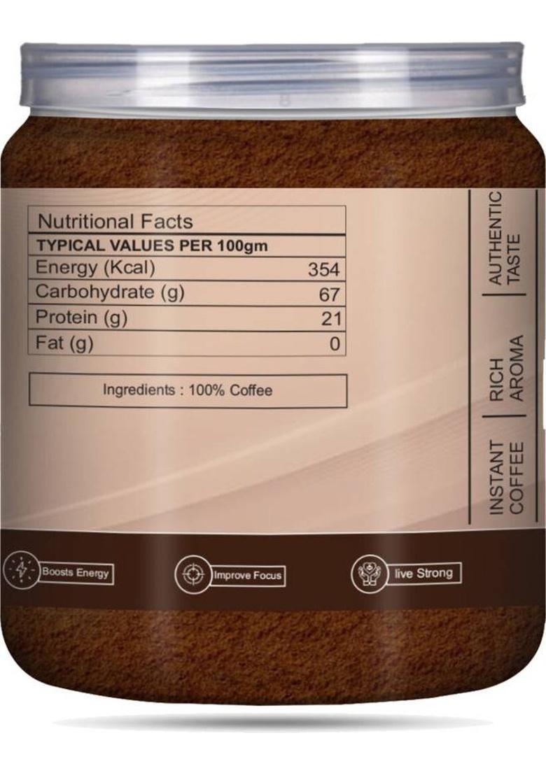 Brew Lab Coffee Powder | 100 % Pure Coffee Instant Coffee (250 G, Pure Flavoured)