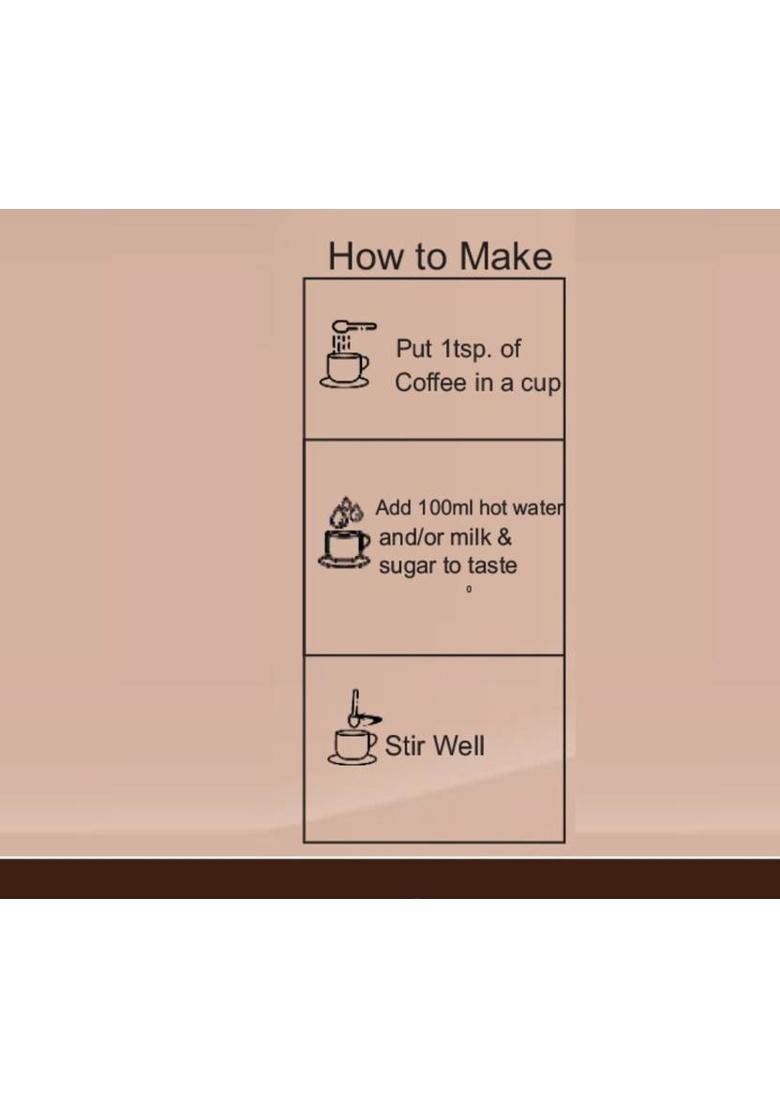 Brew Lab Coffee Powder | 100 % Pure Coffee Instant Coffee (250 G, Pure Flavoured)