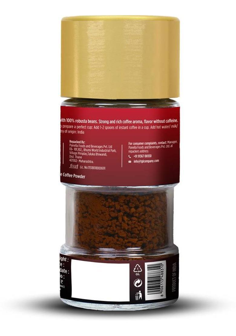 Tgl Co. Decaf Instant Coffee|100% Robusta|No Artificial Flavour|100G Instant Coffee (100 G, Pure Flavoured)