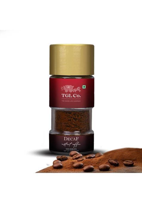 Tgl Co. Decaf Instant Coffee|100% Robusta|No Artificial Flavour|100G Instant Coffee (100 G, Pure Flavoured)