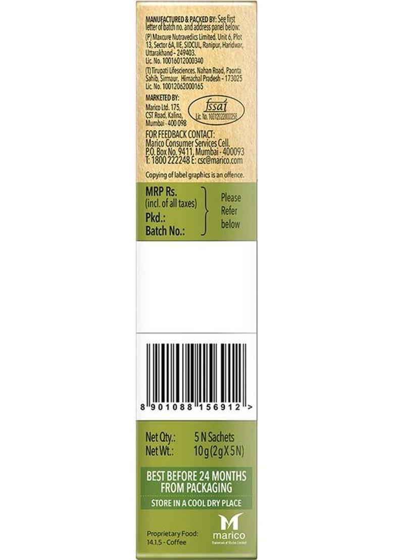 Saffola Fittify Gourmet Assorted Instant Coffee (2 X 10 G, Green Coffee Flavoured)