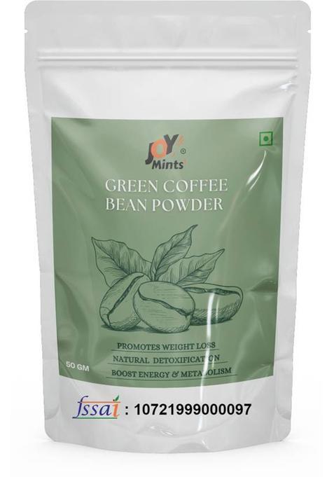 Joy Mints Green Coffee Beans For Weight Loss Instant Coffee Coffee Beans&nbsp;&nbsp;(50 G, Green Coffee Flavoured)
