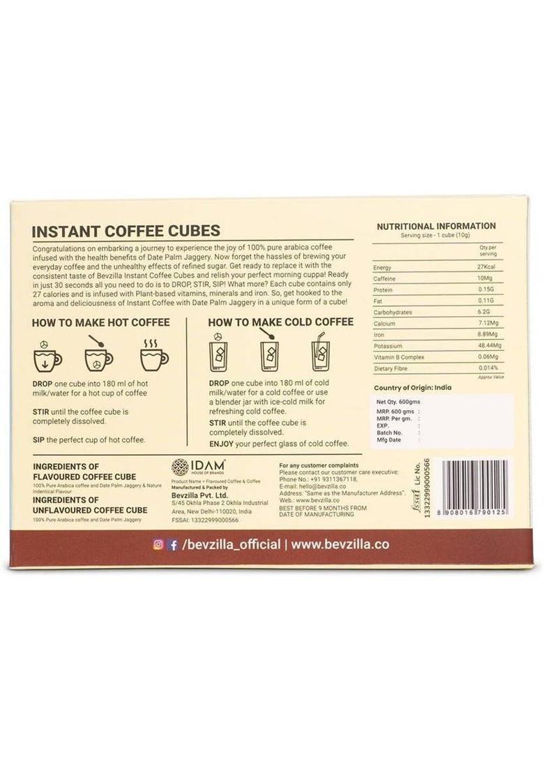 Bevzilla Instant Coffee Cubes