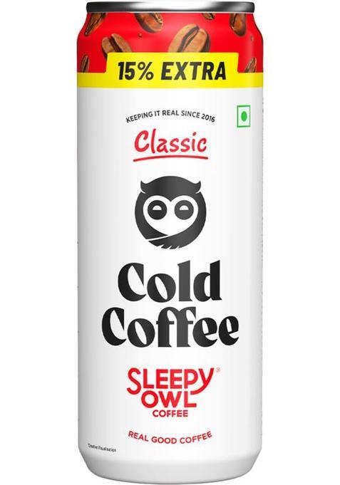 Sleepy Owl Classic Cold Coffee Cold Brew Coffee&nbsp;&nbsp;(230 Ml)