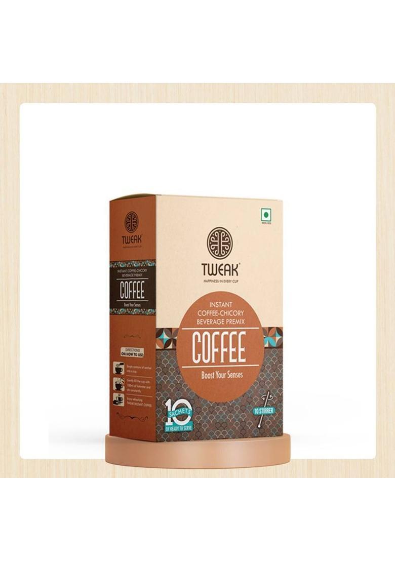 Tweak Instant Coffee Mix | Quick & Easy | Just Add Hot Water | Manual & Vending Use Instant Coffee (160 G)