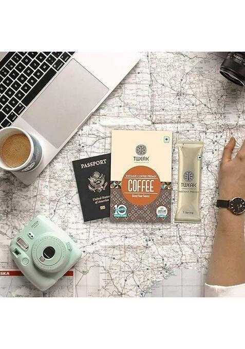 Tweak Instant Coffee Mix | Quick & Easy | Just Add Hot Water | Manual & Vending Use Instant Coffee (160 G)