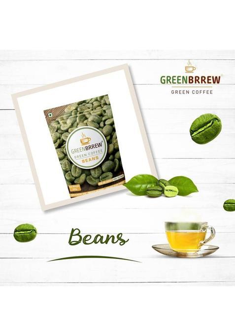 Greenbrrew Organic Green Coffee Beans For Weight Loss (Pack Of 2), Instant Coffee (2 X 200 G, Green Coffee Flavoured)