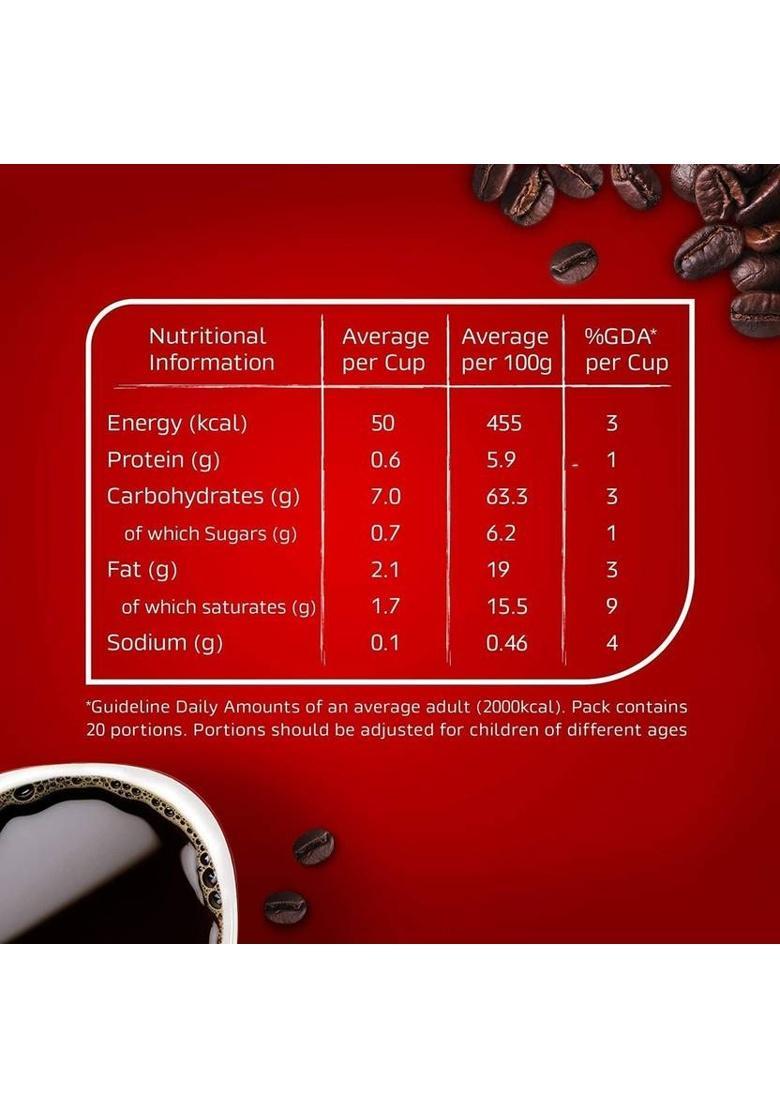 Nescafe Red Cup Instant Coffee | Black Roast | Roast & Ground Coffee (100 G, Pure Flavoured)