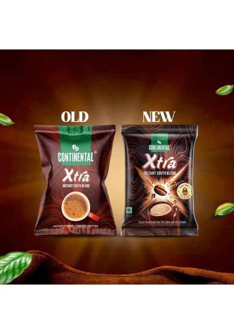 Continental Coffee Xtra Instant Coffee (8 X 50 G, Chicory Flavoured)