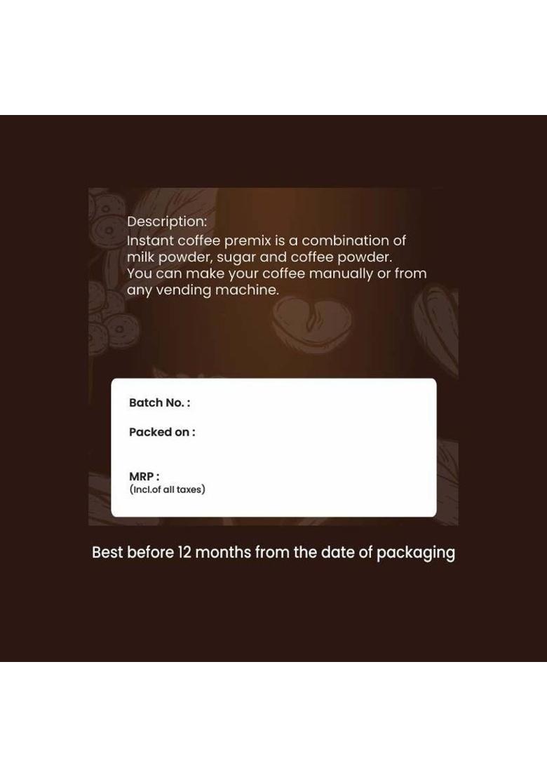 Hilras Coffee Premix Powder Instant Coffee (15 X 14 G)