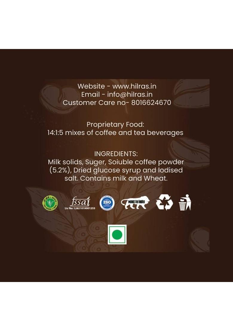 Hilras Coffee Premix Powder Instant Coffee (15 X 14 G)