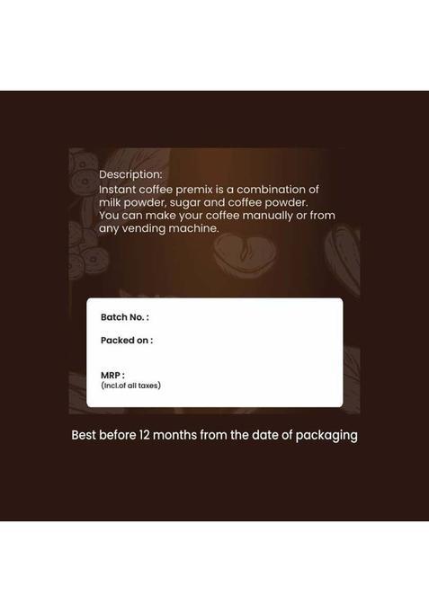 Hilras Coffee Premix Powder Instant Coffee (15 X 14 G)