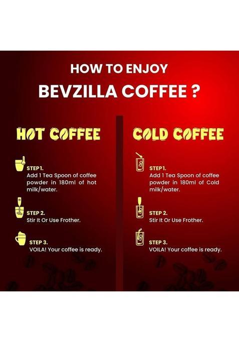 Bevzilla 200 Gram X 2 Instant (Choco-Mocha) Coffee Powder Instant Coffee (2 X 200 G, Assorted Flavoured)