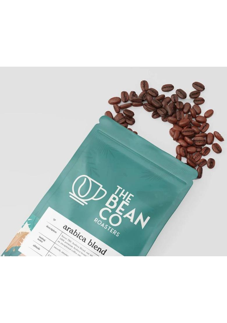 The Bean Co Arabica Blend | Medium Roast |100% Arabica Coffee Beans (250 G)