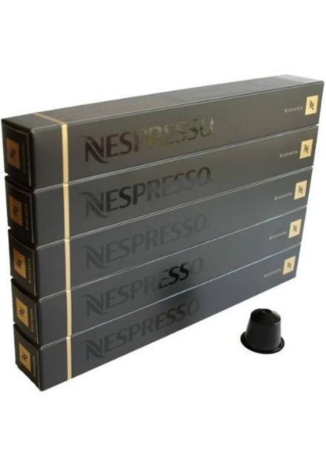 Nespresso Ristretto Capsules Roast & Ground Coffee (5 X 50 G, Chocolate Flavoured)