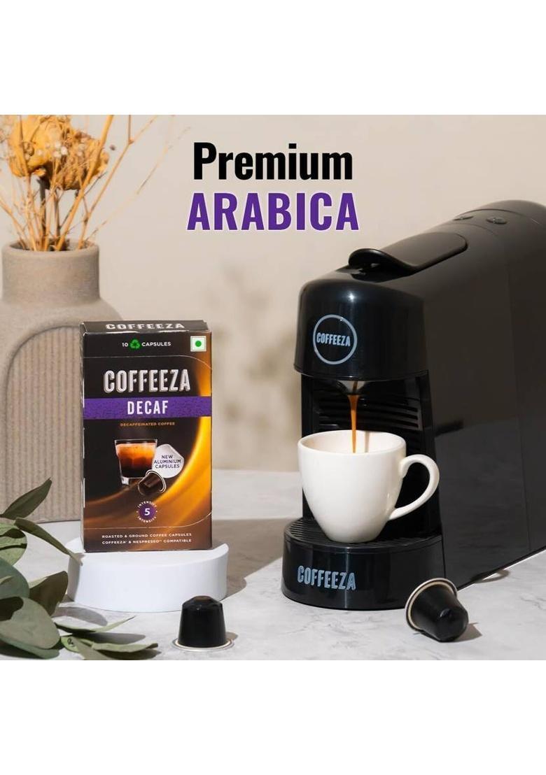 Coffeeza Decaf Coffee Capsules | 100% Arabica Coffee | Intensity