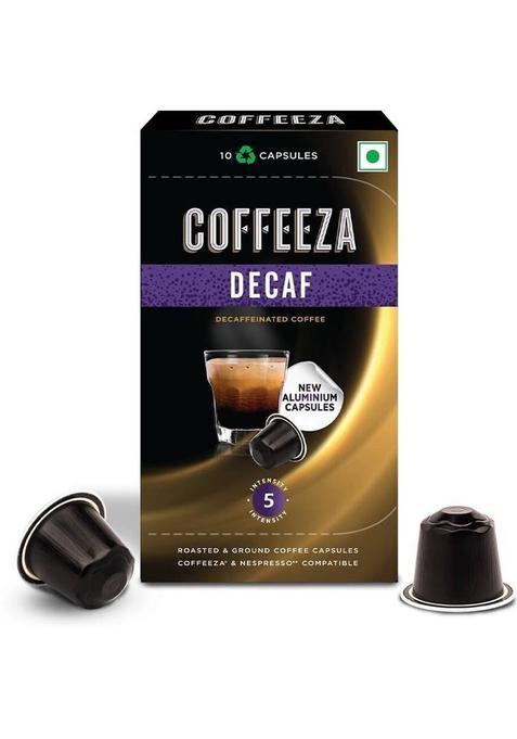 Coffeeza Decaf Coffee Capsules | 100% Arabica Coffee | Intensity