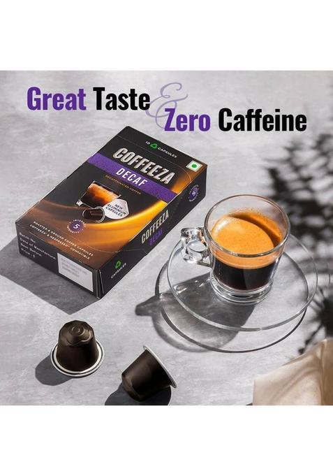 Coffeeza Decaf Coffee Capsules | 100% Arabica Coffee | Intensity