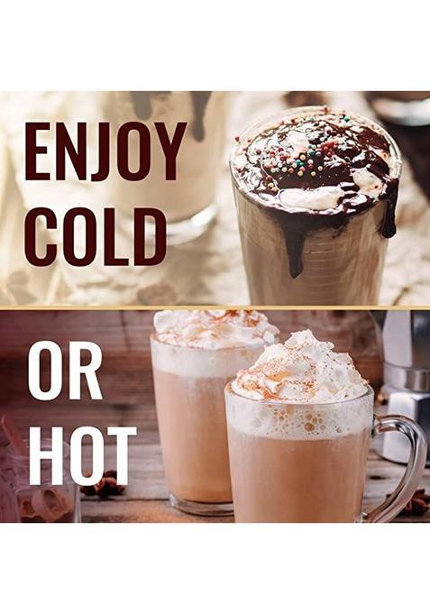 Brew Lab Creamy Vanilla Frappe Powder Perfect For Coffee, Shakes, Ice Blended Dishes Coffee Sprinkler (1 Kg, Vanilla Flavoured)