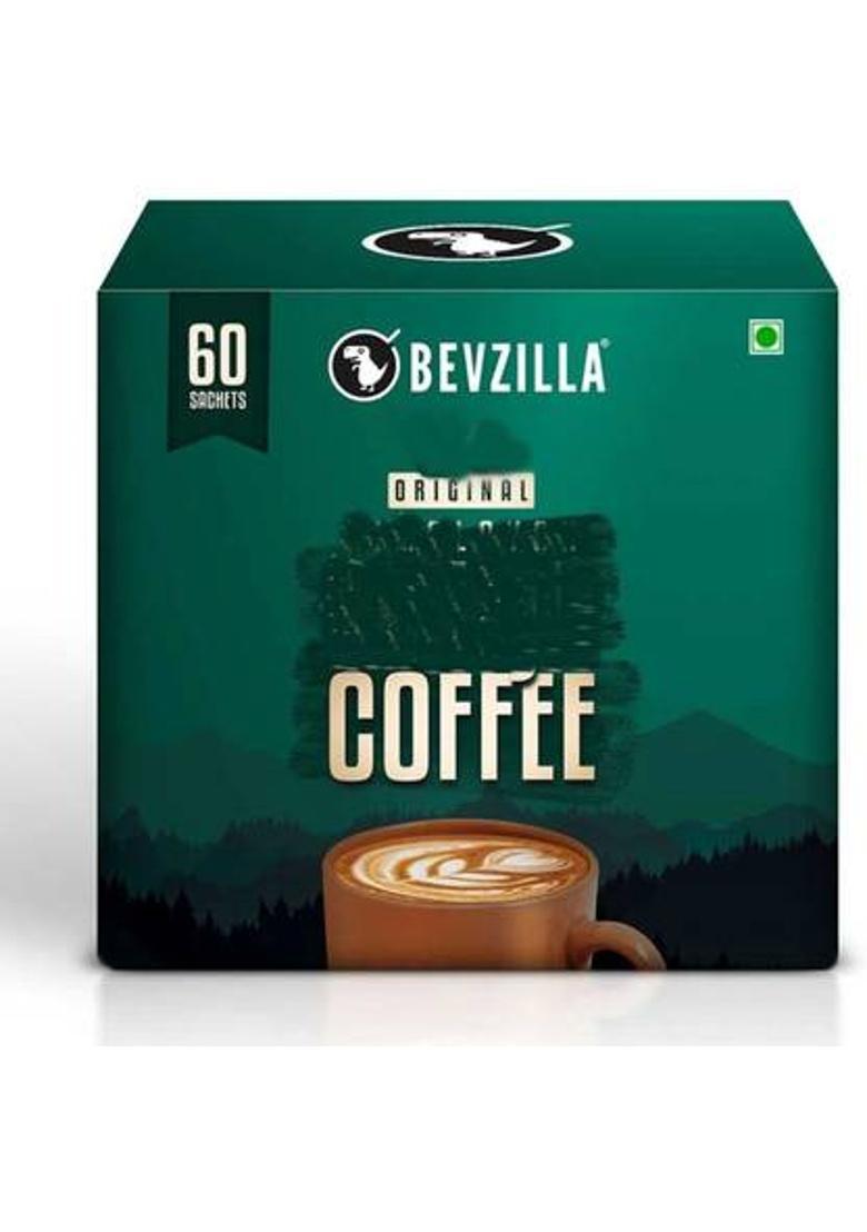 Bevzilla Instant Coffee Powder | Coffee Sachet | Flavoured Coffee Powder Instant Coffee (40 X 2.12 G, Assorted Flavoured)