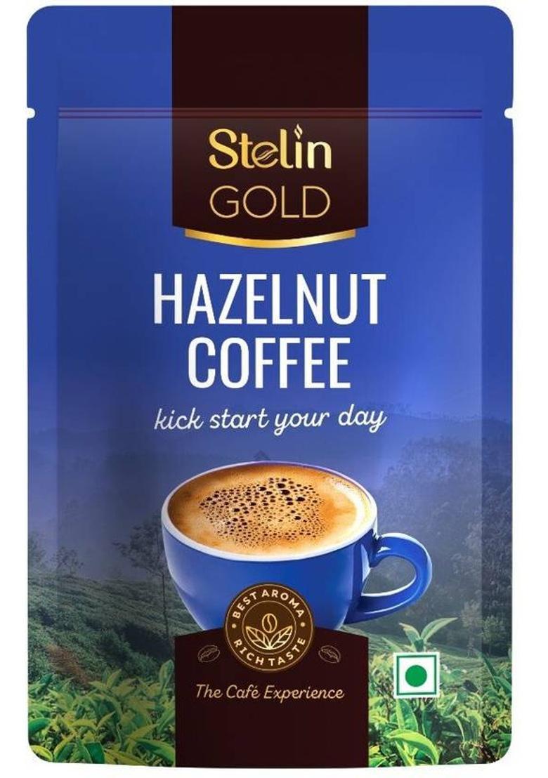 Stelin Hazelnut Gold 25 Gm Combo Instant Coffee (2 X 25 G, Cinnamon Flavoured)