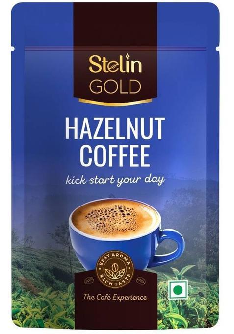 Stelin Hazelnut Gold 25 Gm Combo Instant Coffee (2 X 25 G, Cinnamon Flavoured)
