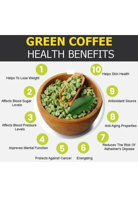 Organic Herbs Green Coffee Beans For Weight Management