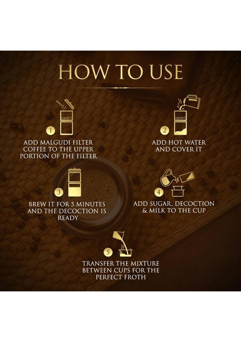 Continental Malgudi 80/20 Filter Coffee (2 X 200 G, Chicory Flavoured)