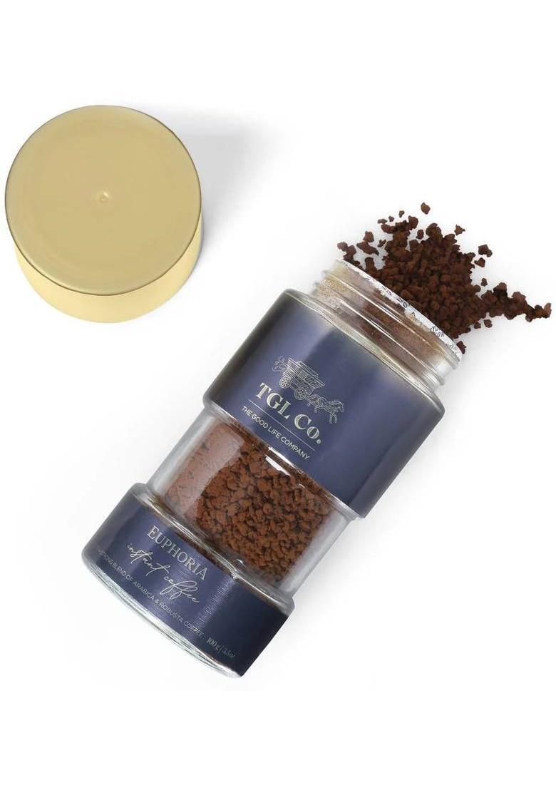 Tgl Co. Euphoria Instant Coffee Powder | Makes Great Iced Coffee Instant Coffee (100 G)
