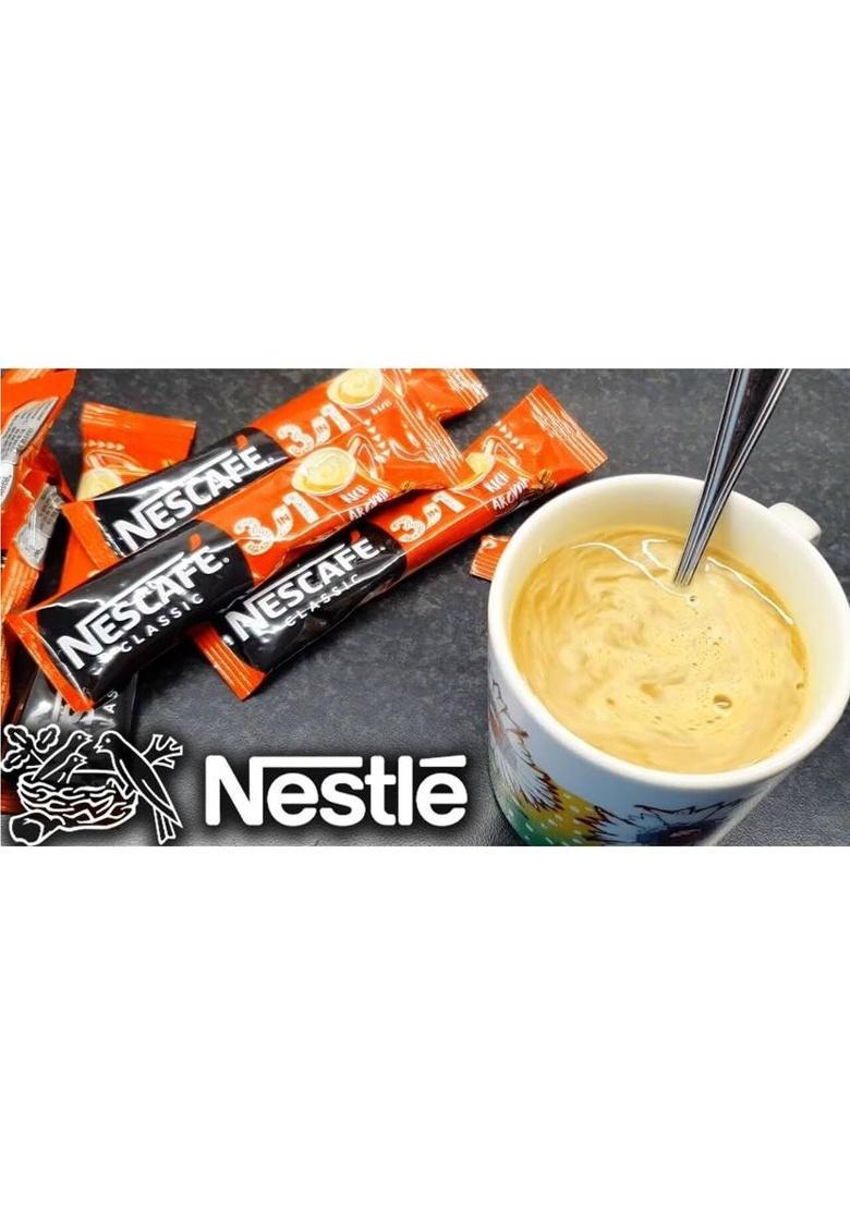 Nescafe 3In1 Original Is Delicious Blend Of Coffee Delicious A Classic Taste Roast & Ground Coffee (10 X 17.5 G)