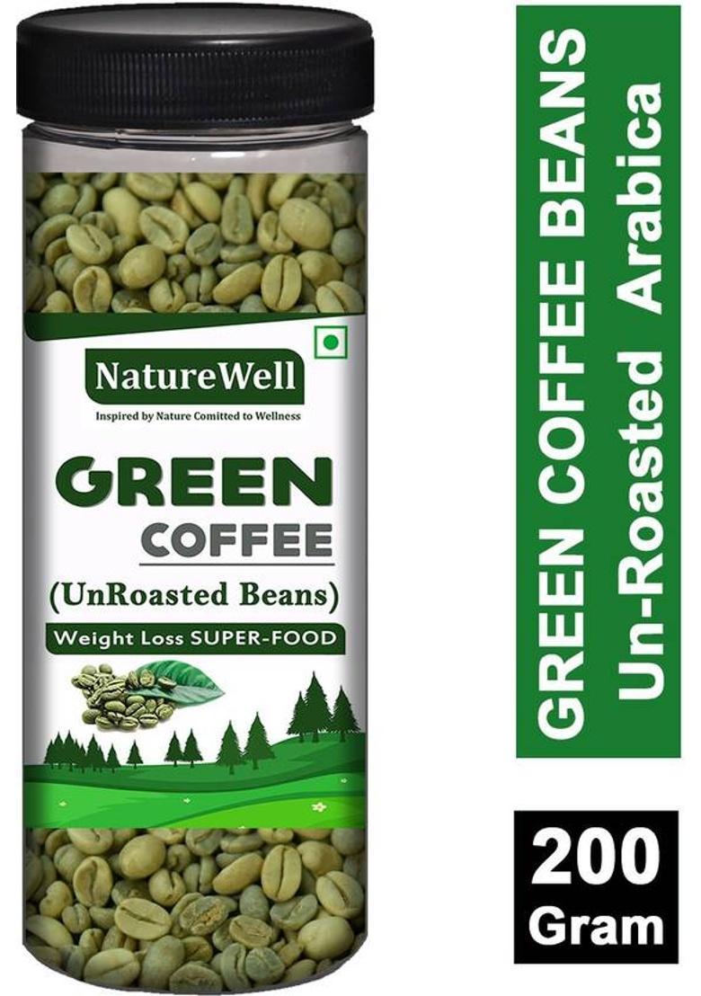 Naturewell Green For Weight Loss (Unroasted) Coffee Beans (200 G)