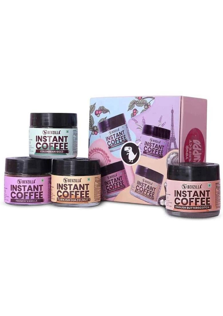 Bevzilla Instant Coffee Powder Mini Box