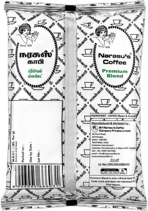 Narasu'S Premium Blend Filter Coffee (500 G) Filter Coffee (500 G)