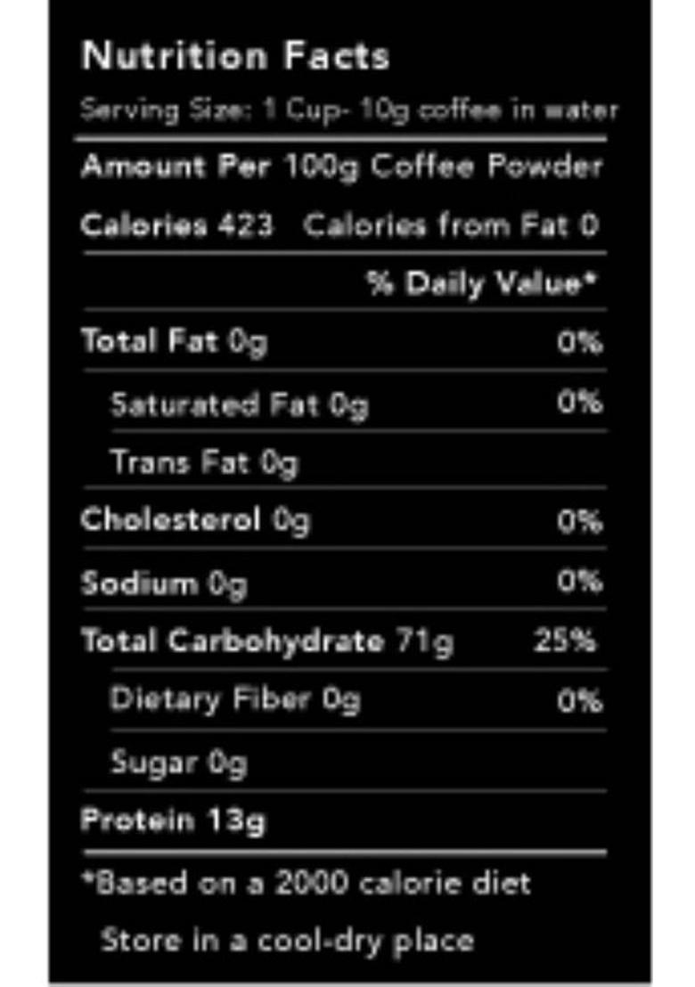 Colombian Brew Arabica Espresso Filter Coffee Powder, Roast & Ground Strong Roast & Ground Coffee (1000 G)