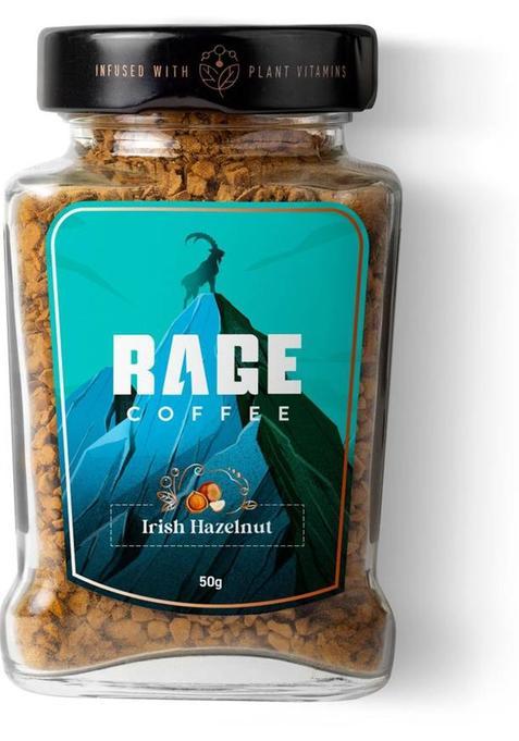 Rage Coffee 50 Gms Irish Hazelnut Flavour