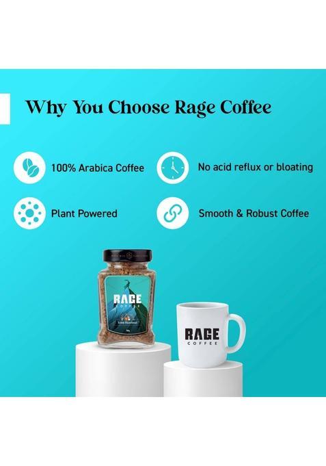 Rage Coffee 50 Gms Irish Hazelnut Flavour