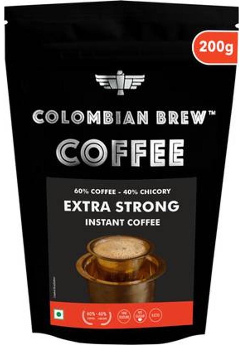 Colombian Brew 60-40 South Indian Quick Filter, 200G Instant Coffee (200 G)