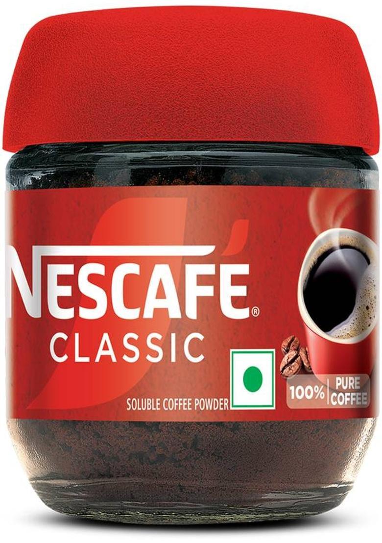 Nescafe Classic Coffee Powder Jar, 100% Pure Instant Coffee (24 G)